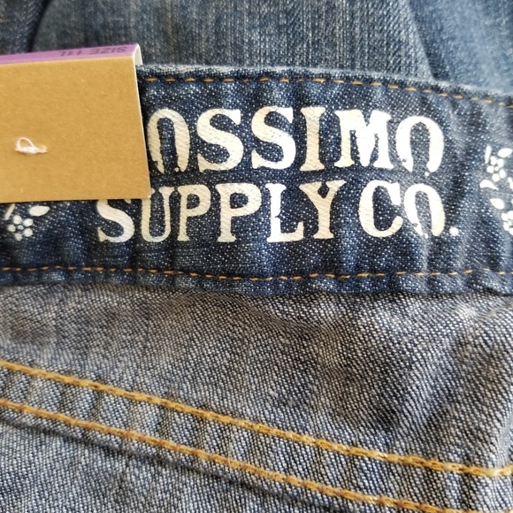Mossimo Supply Co. Women's Lowest Waist Straight Skinny Jeans Size 11 Long NEW - Picture 10 of 12